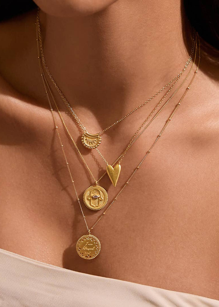 Satya Jewelry | Infinitely Loved Heart Necklace