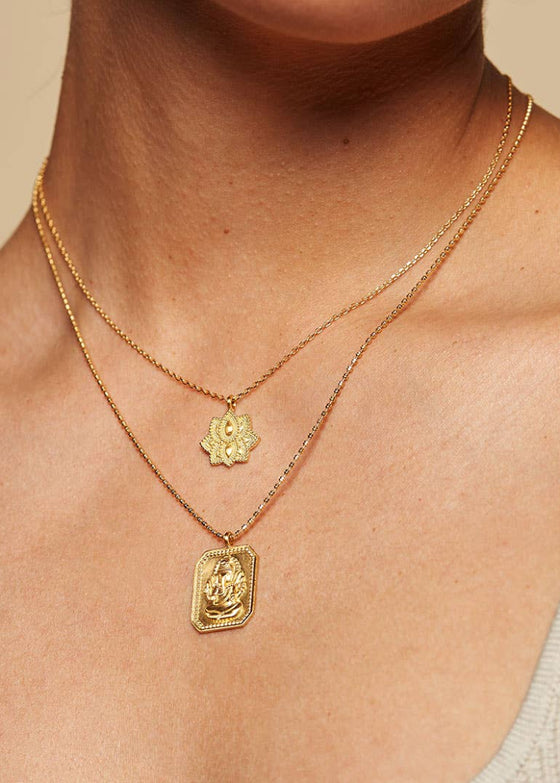 Satya Jewelry | Journey Forward Lotus Pendant Necklace
