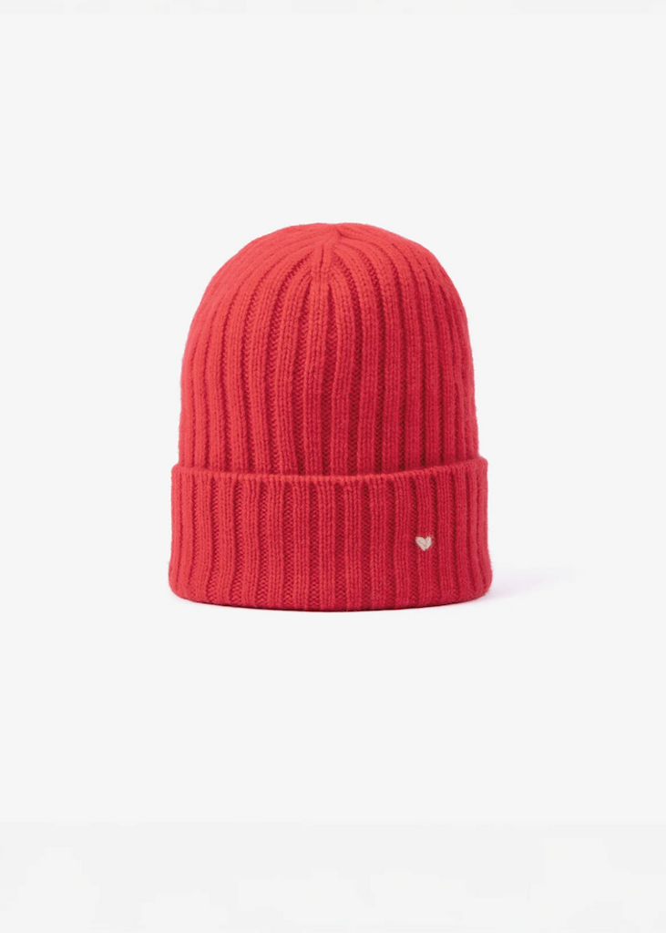 Lao Lao Studios | The Kids Rib Beanie | Scarlet