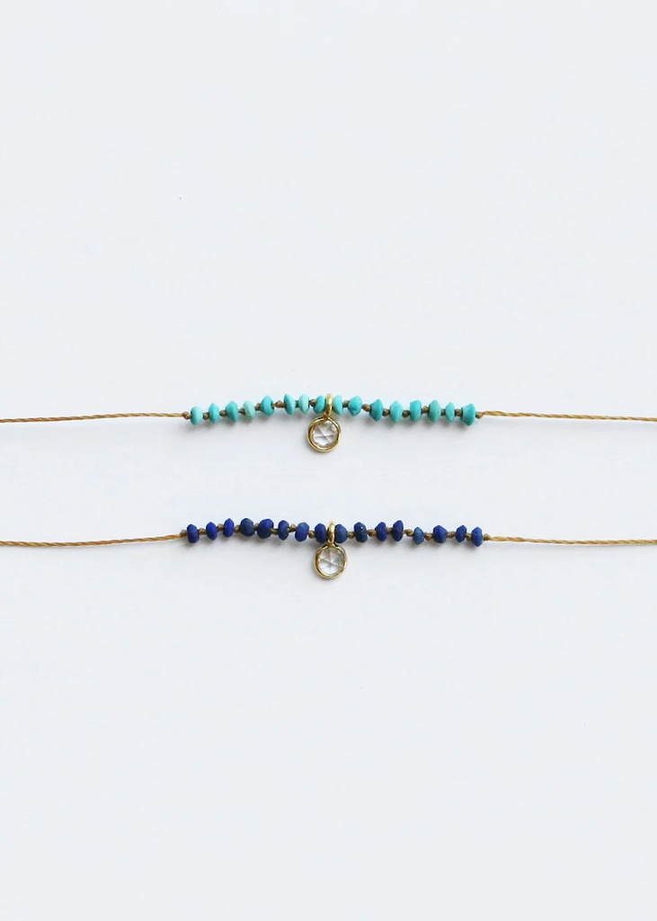 See Real Flowers | Aegean Bracelet | Sapphire + Lapis