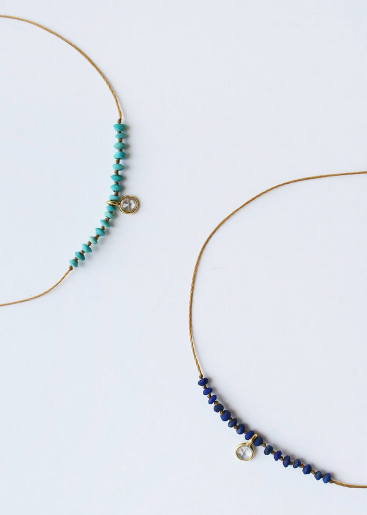 See Real Flowers | Aegean Bracelet | Sapphire + Turquoise