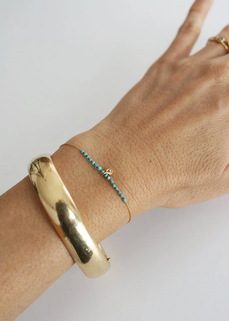 See Real Flowers | Aegean Bracelet | Sapphire + Turquoise