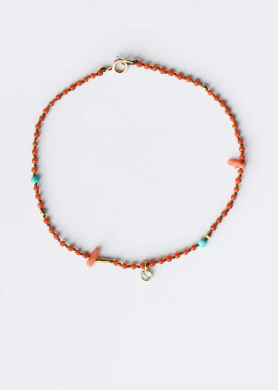 See Real Flowers | Confetti Bracelet | Coral
