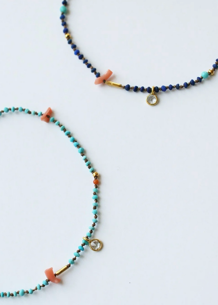 See Real Flowers | Confetti Bracelet | Lapis