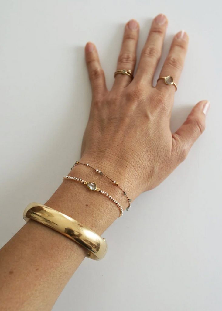 See Real Flowers | Dew Drop Bracelet | Sapphires