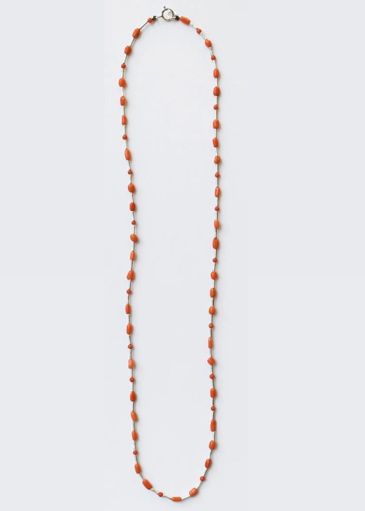 See Real Flowers | Garland Necklace | Coral