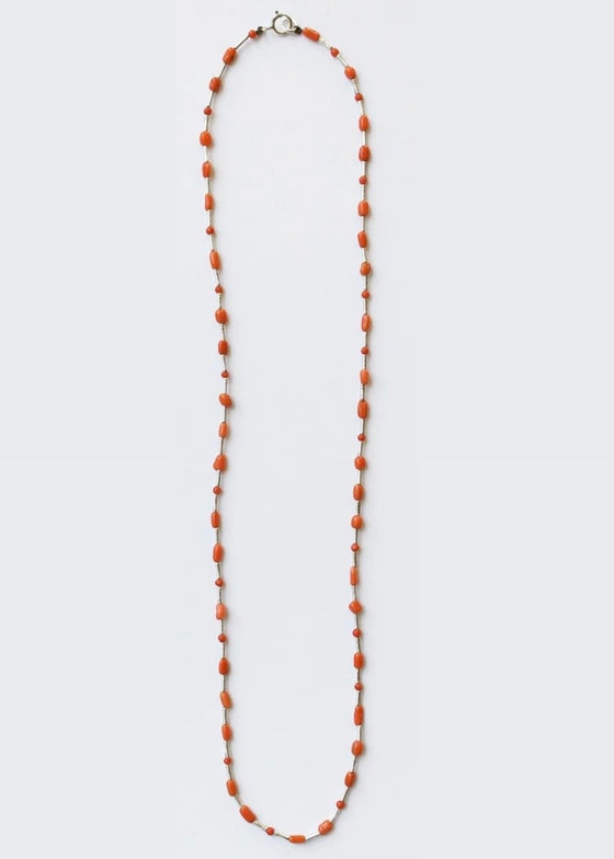 See Real Flowers | Garland Necklace | Coral