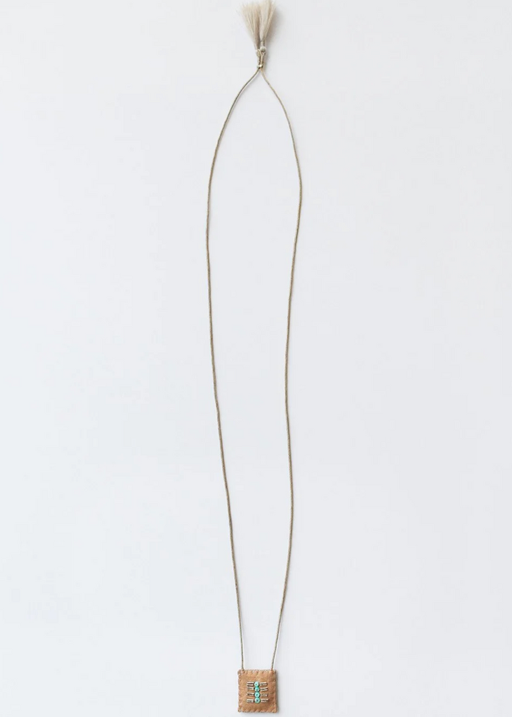 See Real Flowers | Providence Talisman Necklace | Turquoise