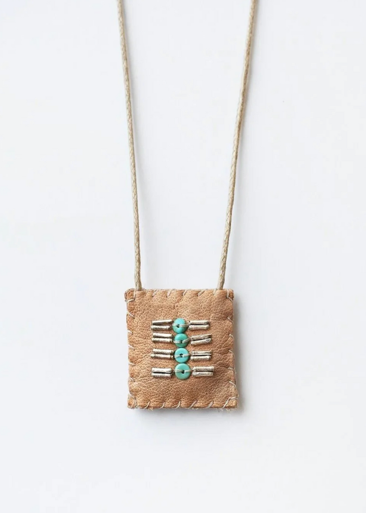 See Real Flowers | Providence Talisman Necklace | Turquoise