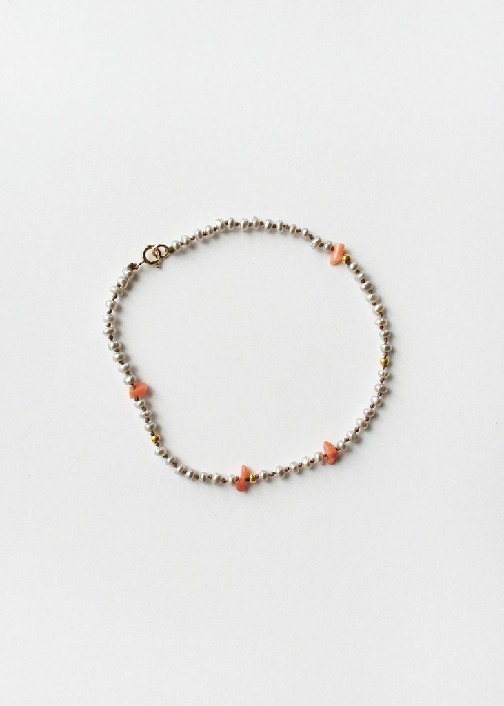See Real Flowers | Wabi Sabi Bracelet | Pearl