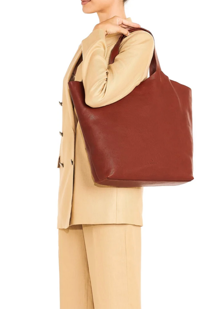Il Bisonte | Le Laudi Tote Bag | Sepia