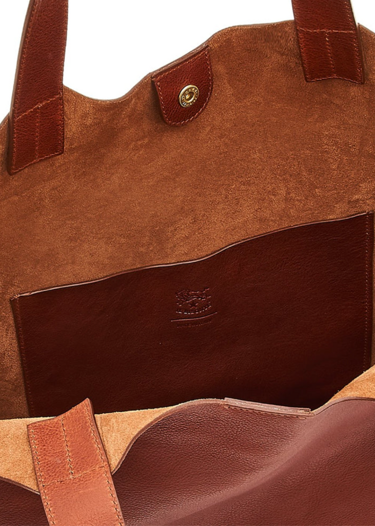 Il Bisonte | Le Laudi Tote Bag | Sepia