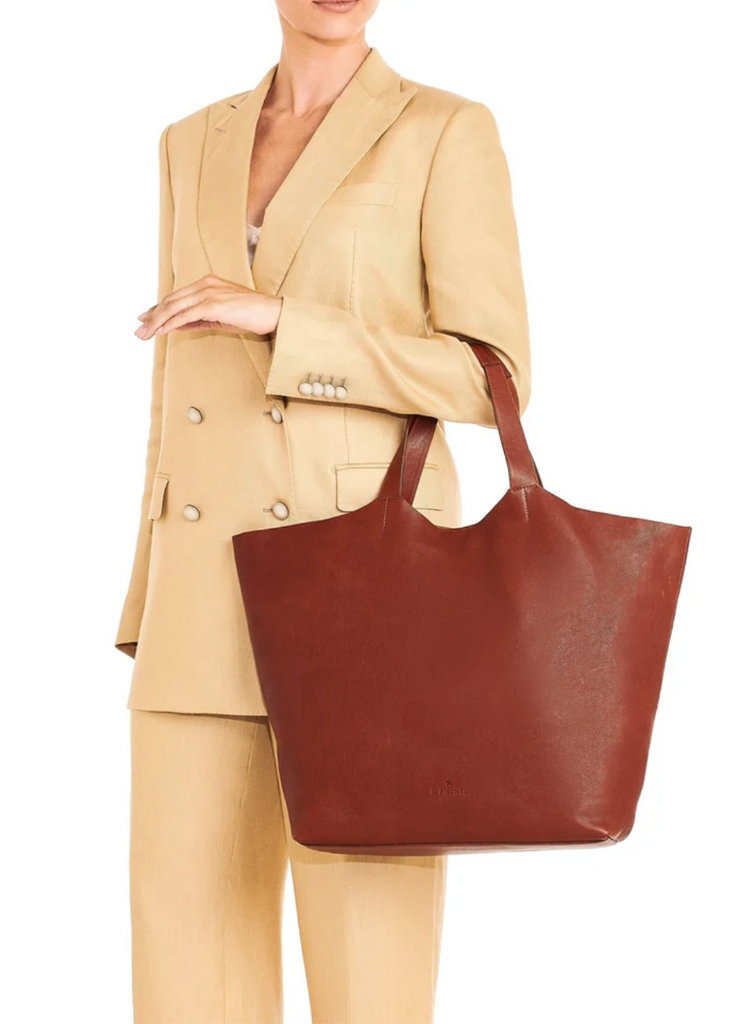 Il Bisonte | Le Laudi Tote Bag | Sepia