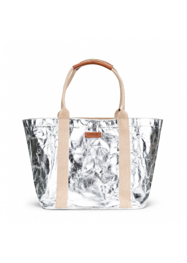 X Small Giulia Tote Silver