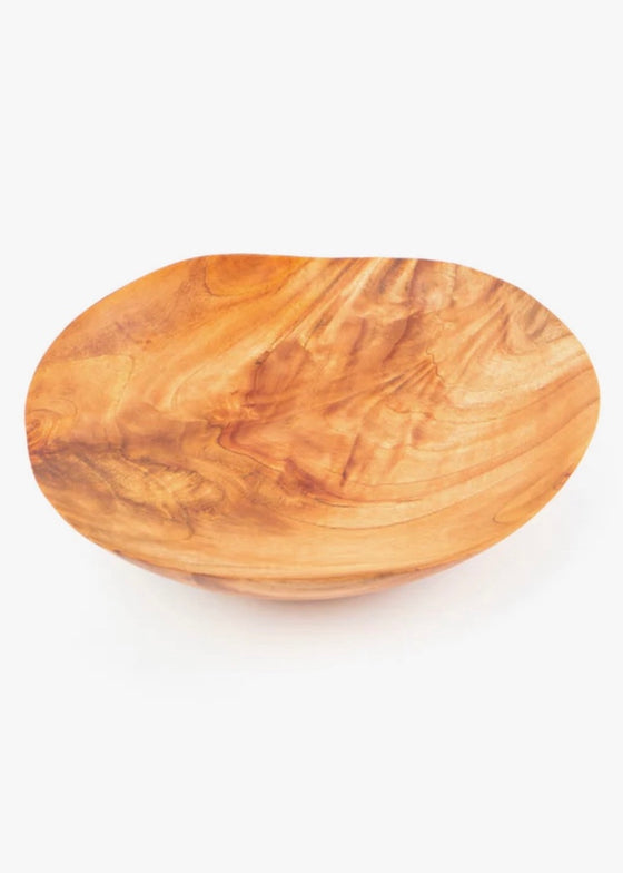 Itza | Small 10" Wave Bowl | Mahogany