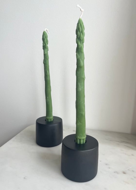 Small Barro Column Candle Holder