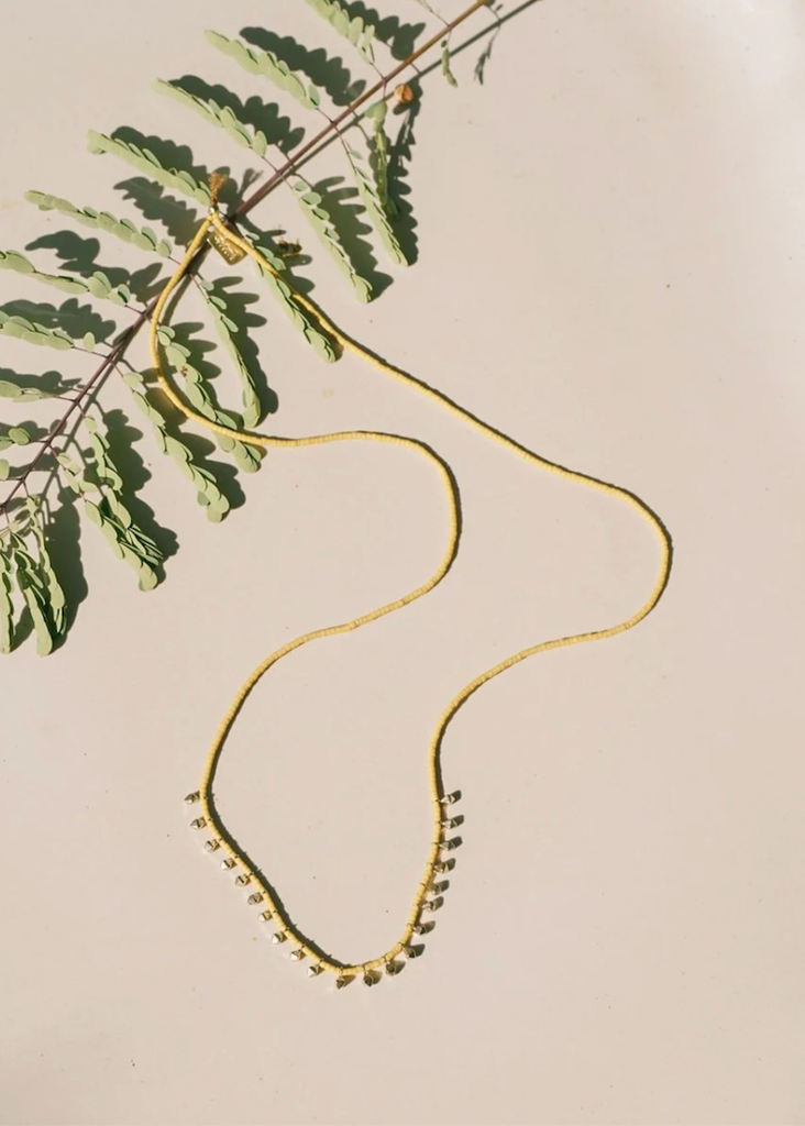 Small Rain Necklace Pineapple