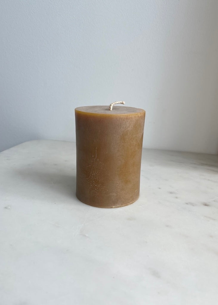 Greentree Home | Small Standard Pillar | Burnt Amber