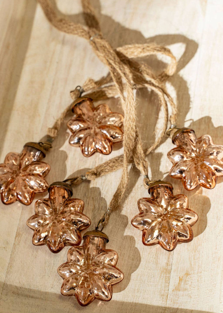 Snowflake Ornament Bunch | Copper
