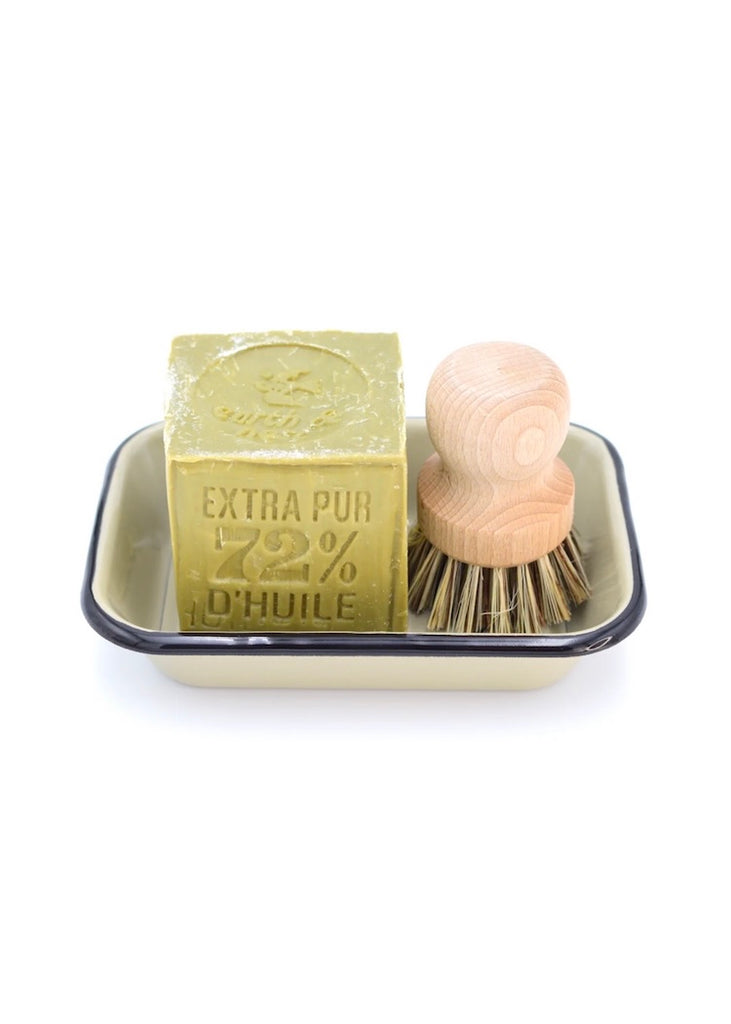 Soap Dish Enamel | Oyster