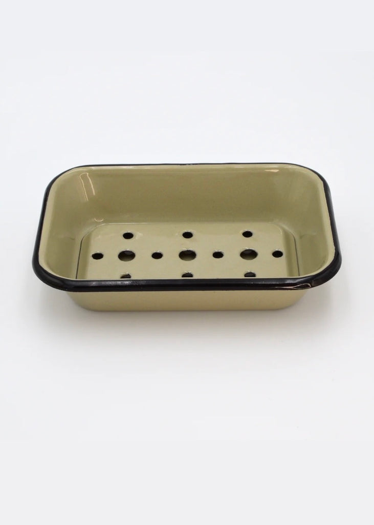 Soap Dish Enamel | Oyster
