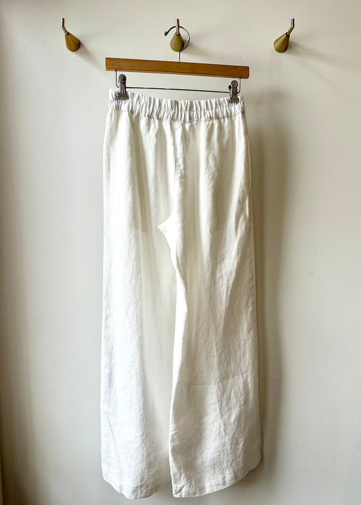 Solaire Linen | Ruth Trousers White