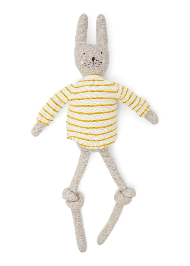 Sophie Home Ltd | Cotton Knit Stuffed Animal Ragdoll | Rabbit Citrus