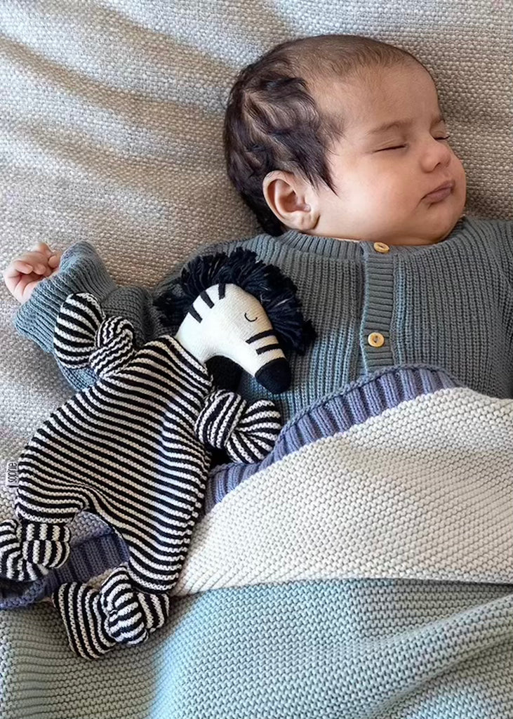 Sophie Home | Cotton Cuddle Cloth | Zebra