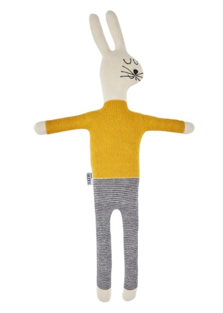 Sophie Home | Cotton Knit Soft Animal Toy | Citrus Rabbit