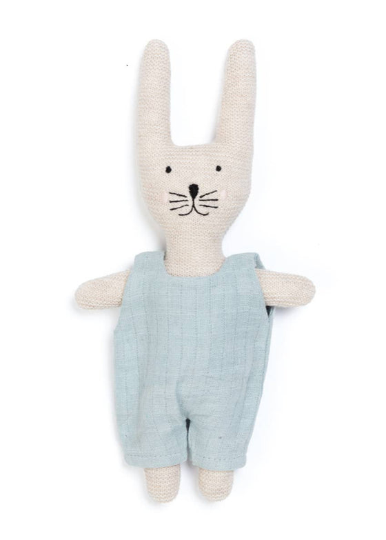 Sophie Home | Cotton Knit Rattle Toy | Rabbit