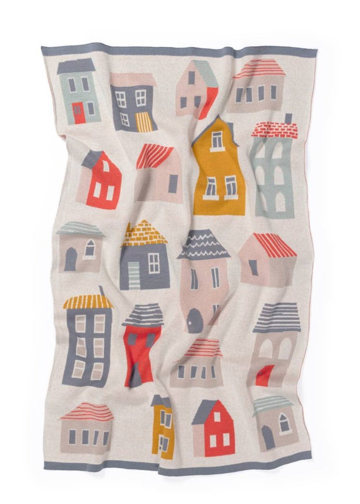 Sophie Home Ltd | Cotton Knit Baby Blanket | City Multi