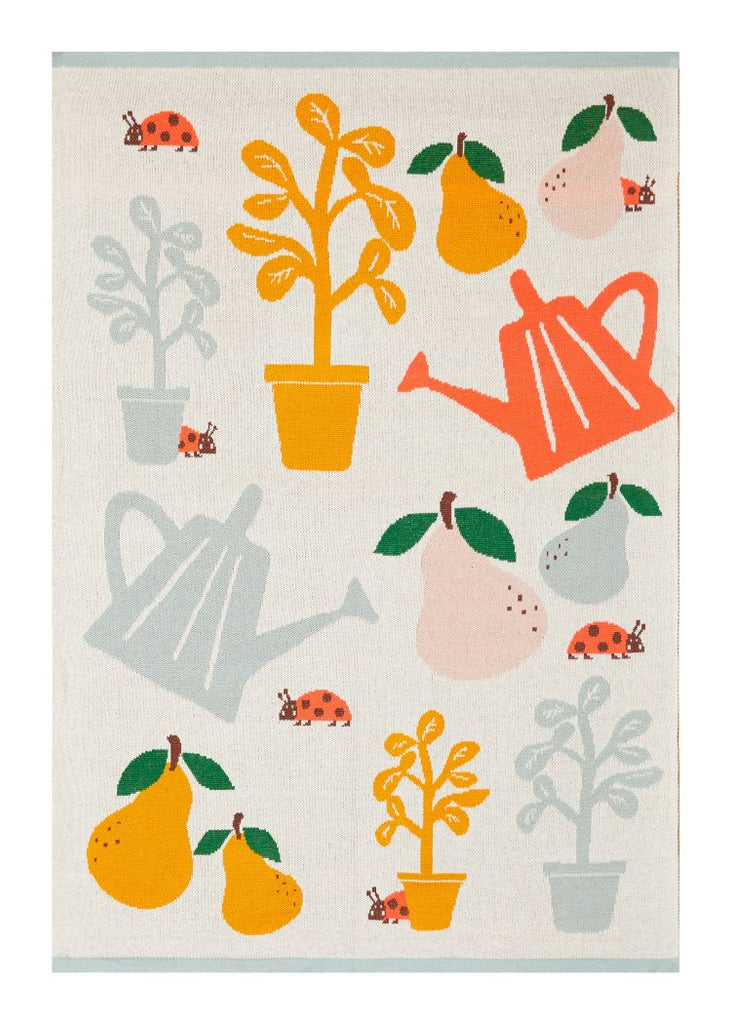 Sophie Home Ltd | Cotton Knit Baby Blanket | Garden Multi