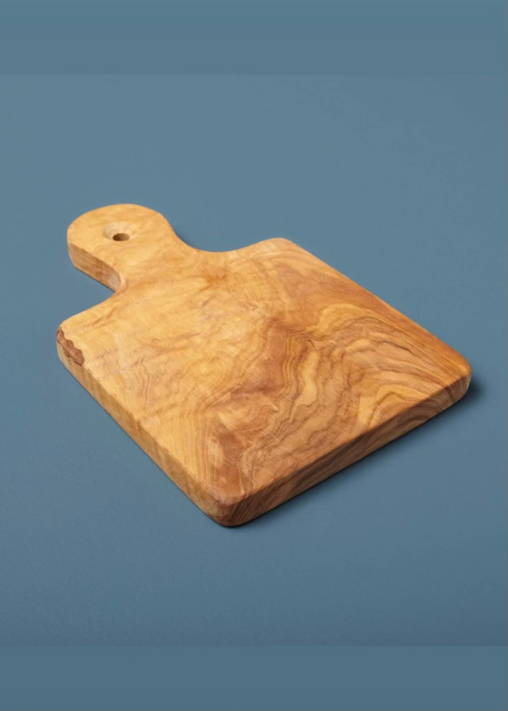 Square Olive Wood Mini Board
