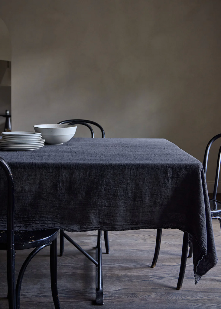 Standard Affair | Philo Tablecloth | Slate
