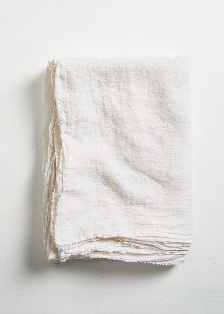 Standard Affair | Philo Tablecloth | White
