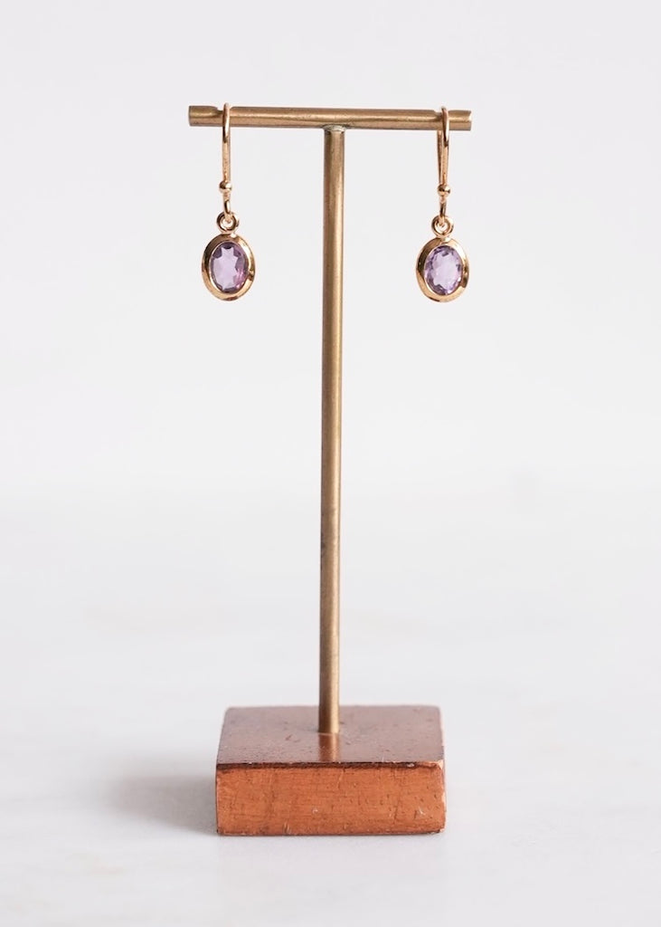 Stephen Estelle | Amethyst Earring
