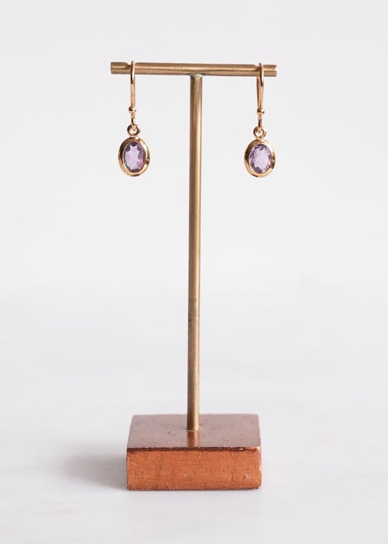 Stephen Estelle | Amethyst Earring