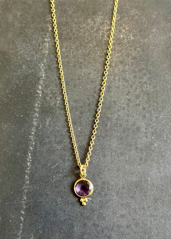 Stephen Estelle | Amethyst Necklace