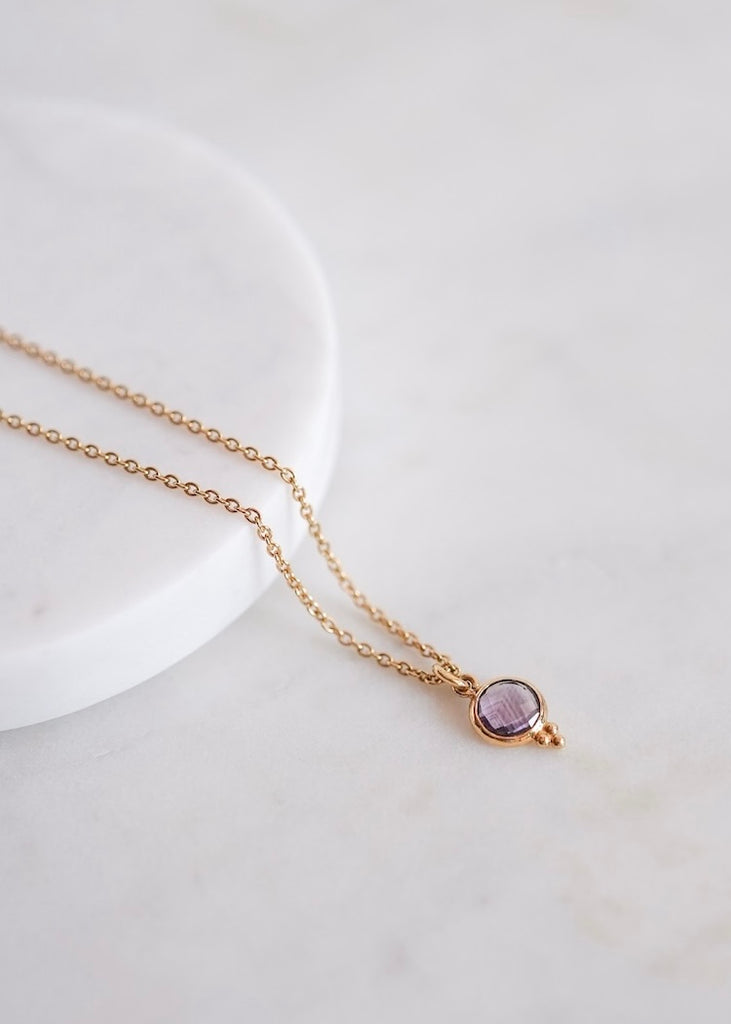 Stephen Estelle | Amethyst Necklace