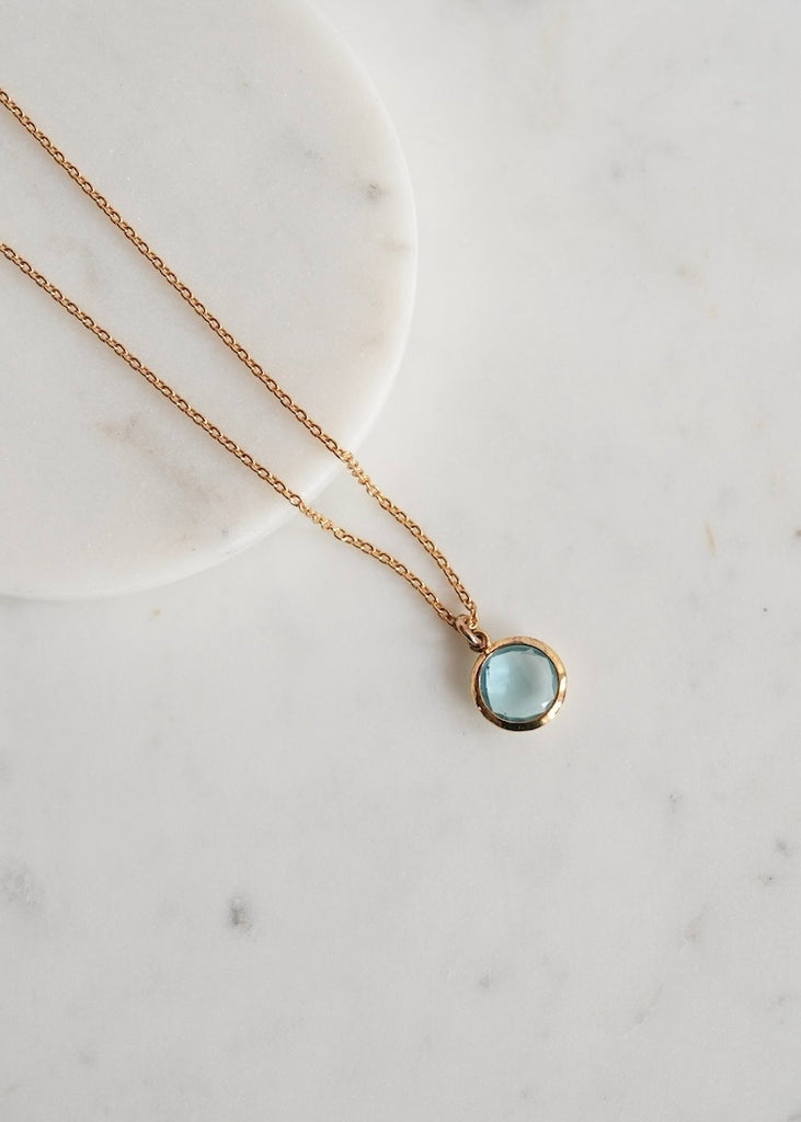 Stephen Estelle | Blue Topaz Necklace