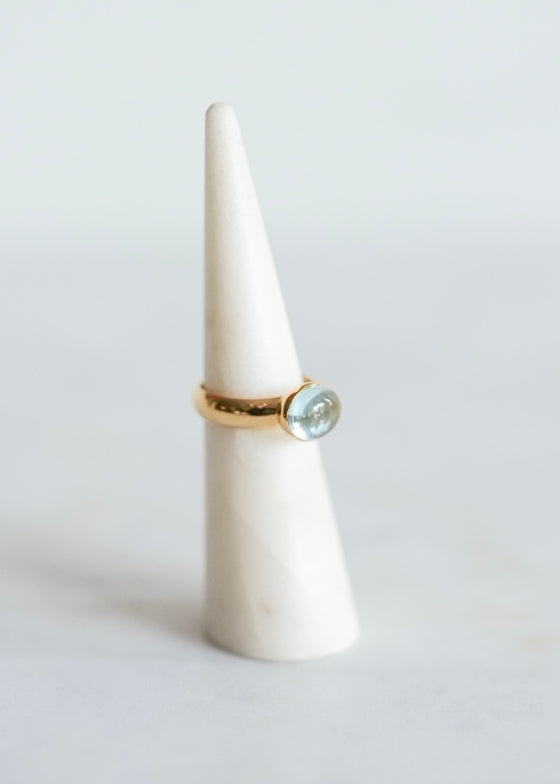 Stephen Estelle | Blue Topaz Ring