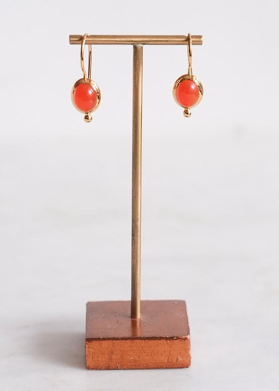 Stephen Estelle | Carnelian Earring