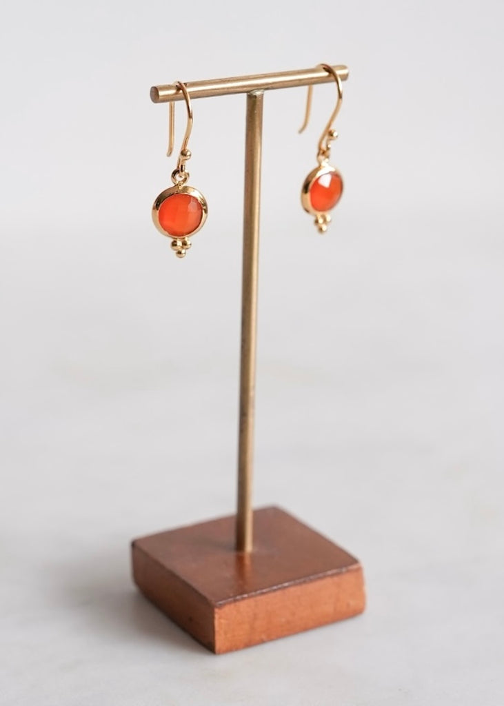 Stephen Estelle | Carnelian Earring