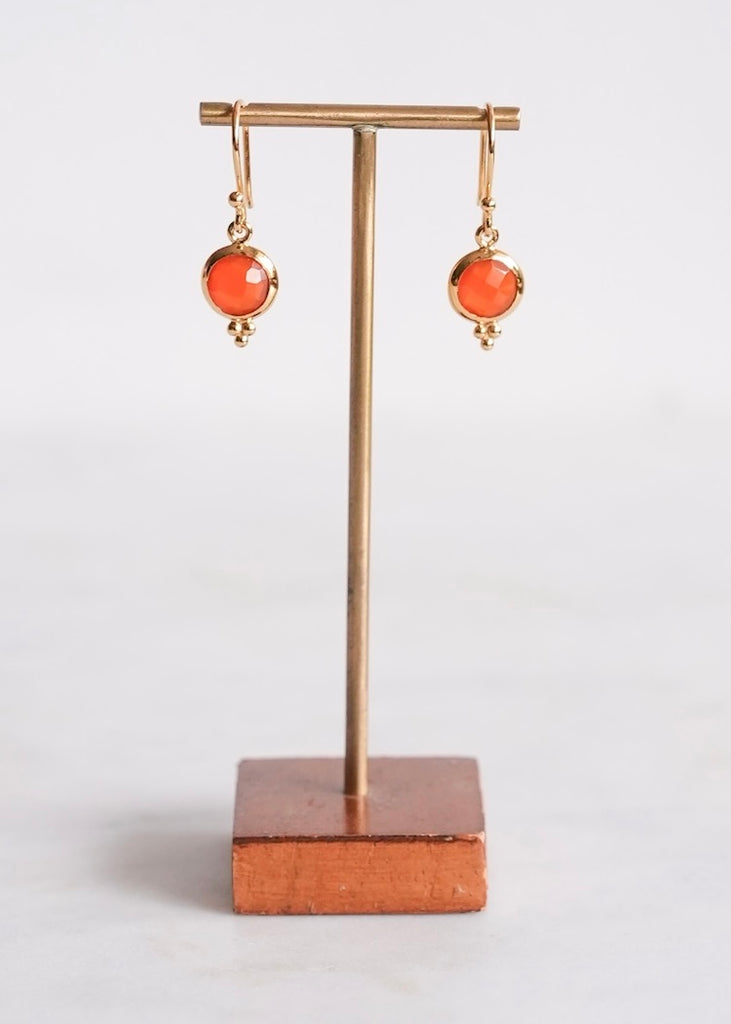 Stephen Estelle | Carnelian Earring