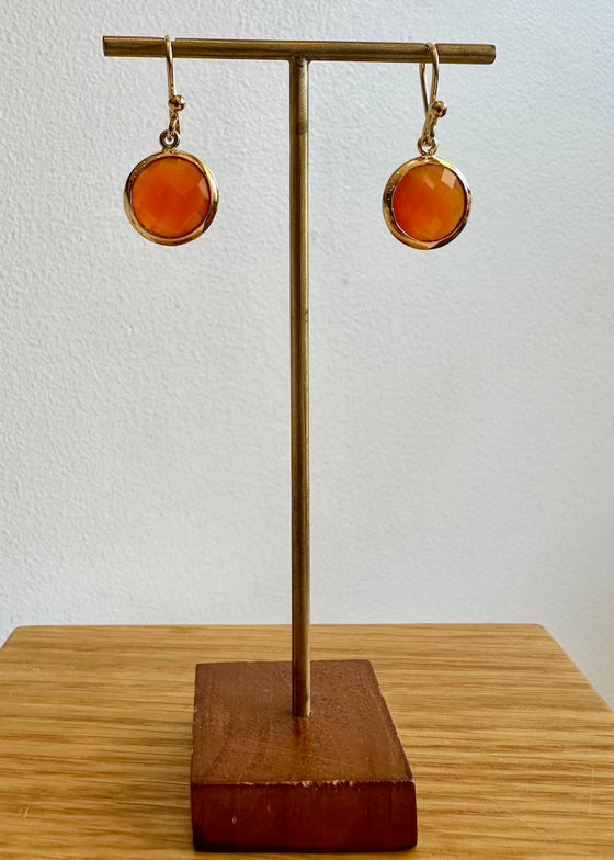 Stephen Estelle | Carnelian Earring