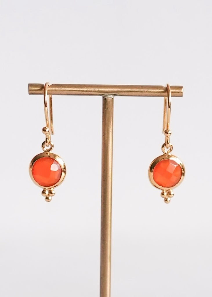 Stephen Estelle | Carnelian Earring