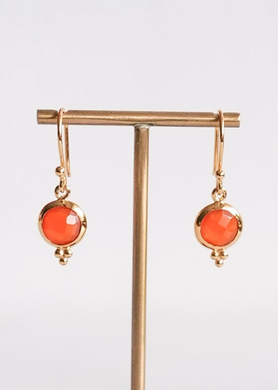 Stephen Estelle | Carnelian Earring