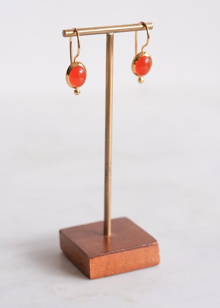 Stephen Estelle | Carnelian Earring