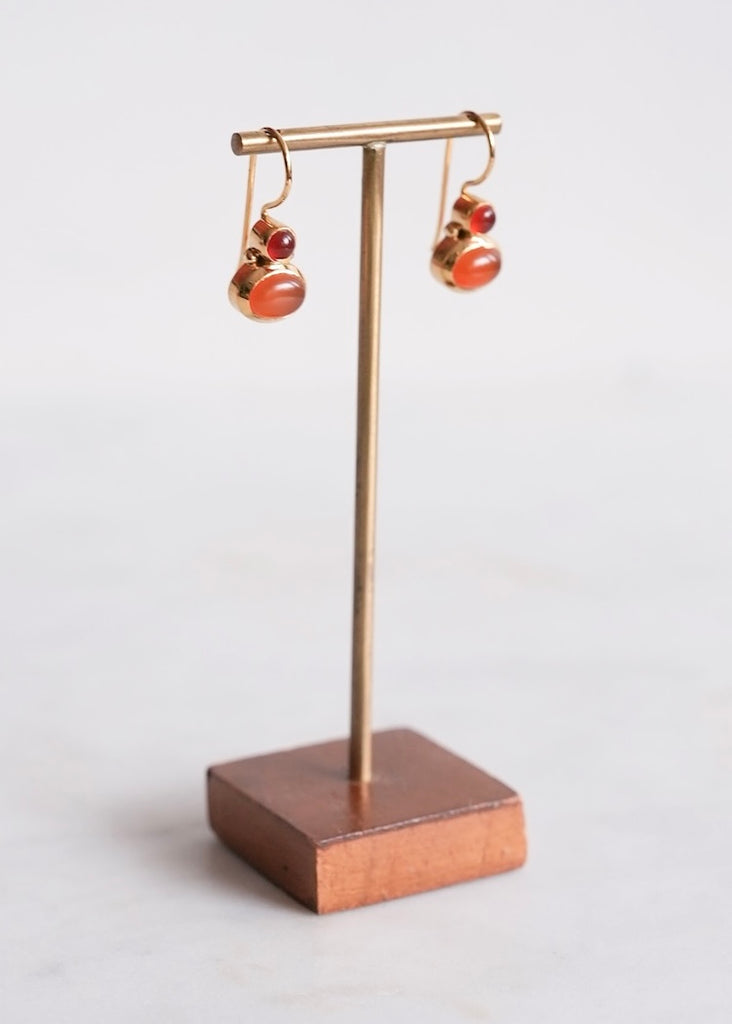 Stephen Estelle | Carnelian Earrings