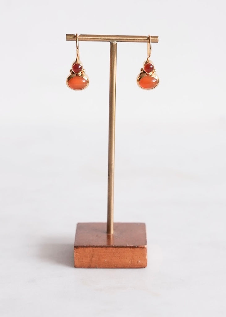 Stephen Estelle | Carnelian Earrings
